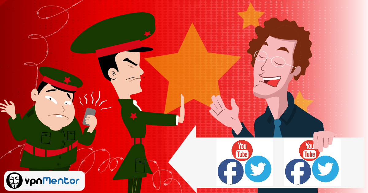 China's firewall blocks social media