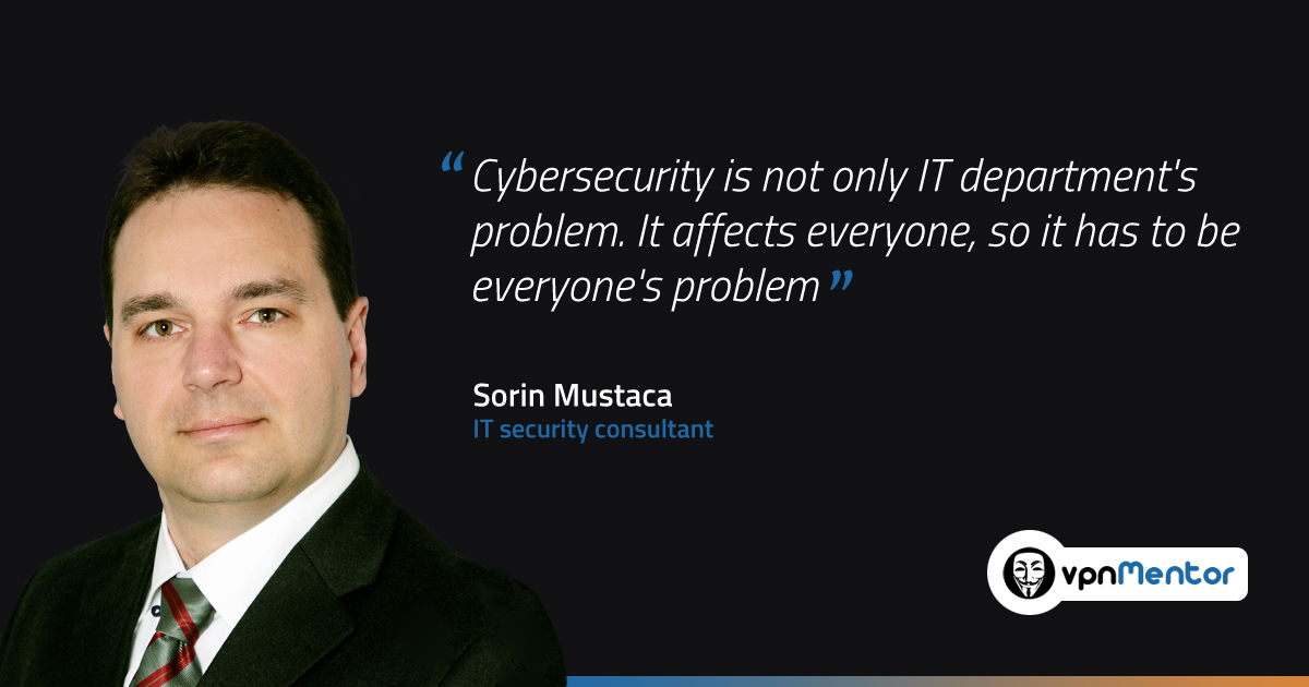 Cybertalk with IT security expert Sorin Mustaca