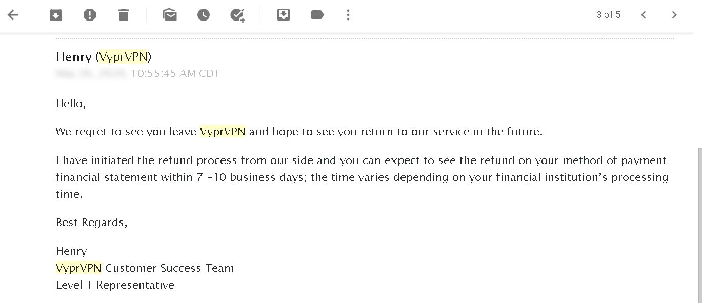Email confirmation
