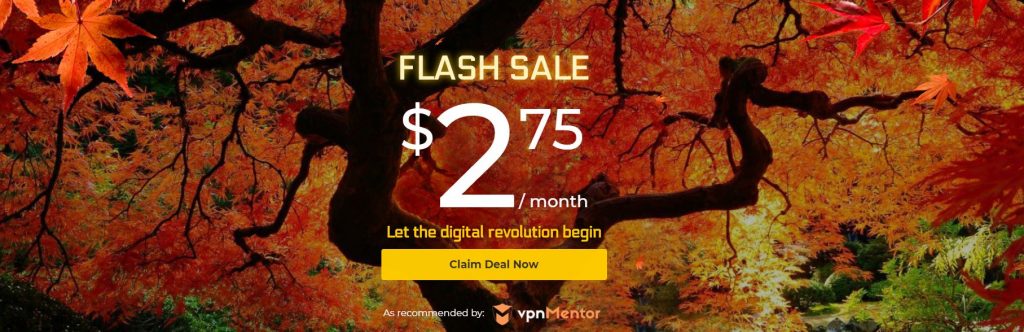 CyberGhost Autumn Flash Sale