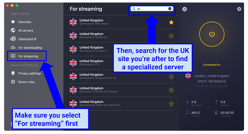 Graphic showing CG streaming servers