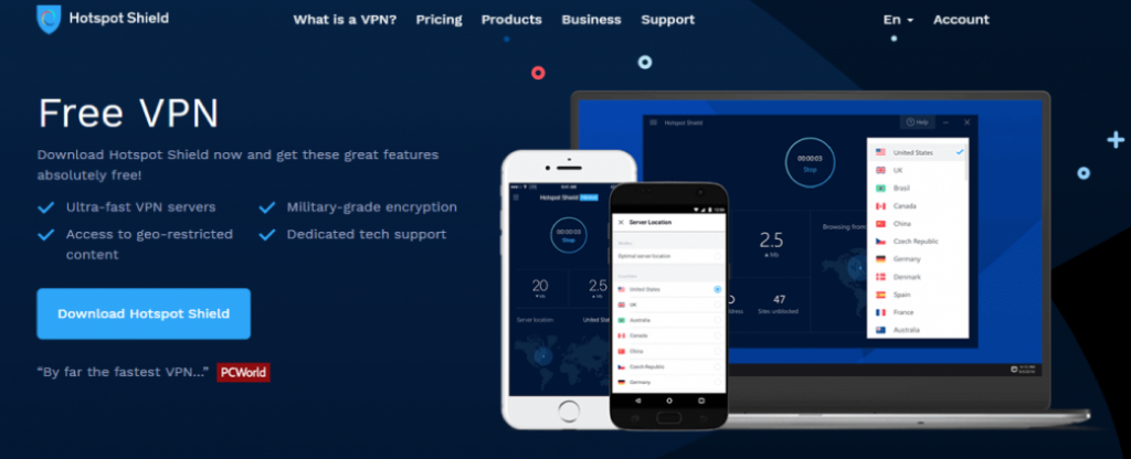 Hotspot shield vpn gratuito