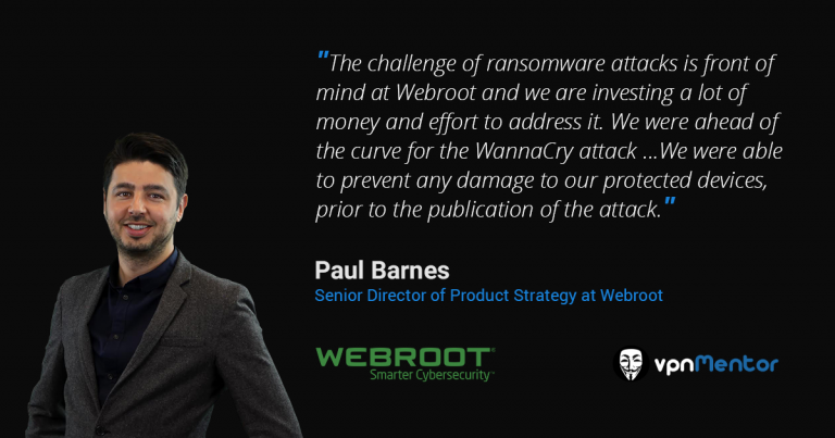 Paul Barnes, Webroot