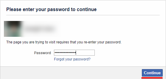 Confirm password