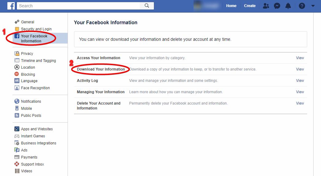 how to deactivate facebook account on laptop