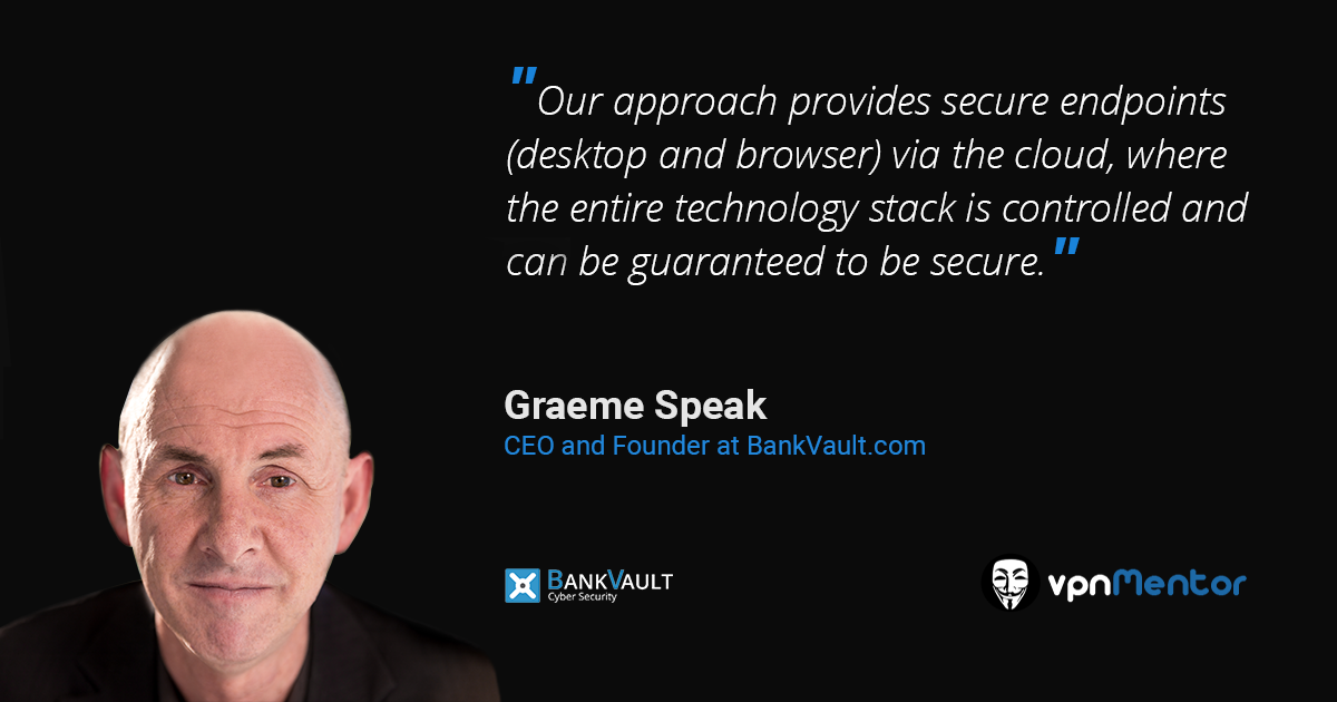 Graeme Speak from BankVault