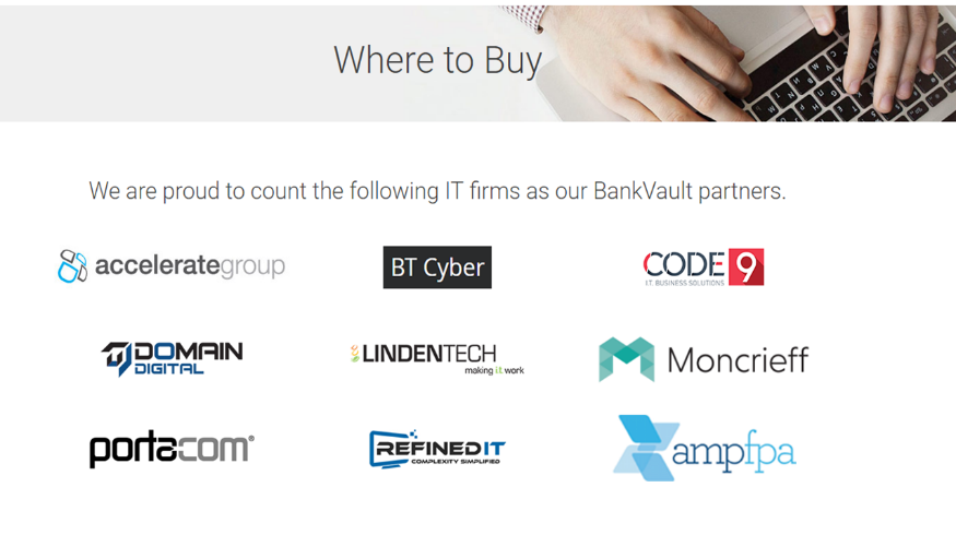 BankVault partners