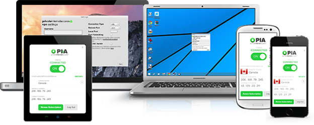 Private Internet Access devices