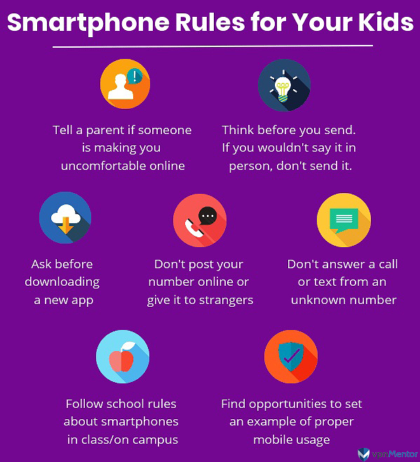 Smartphone rules for your kids