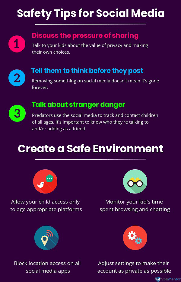 Safety tips for social media