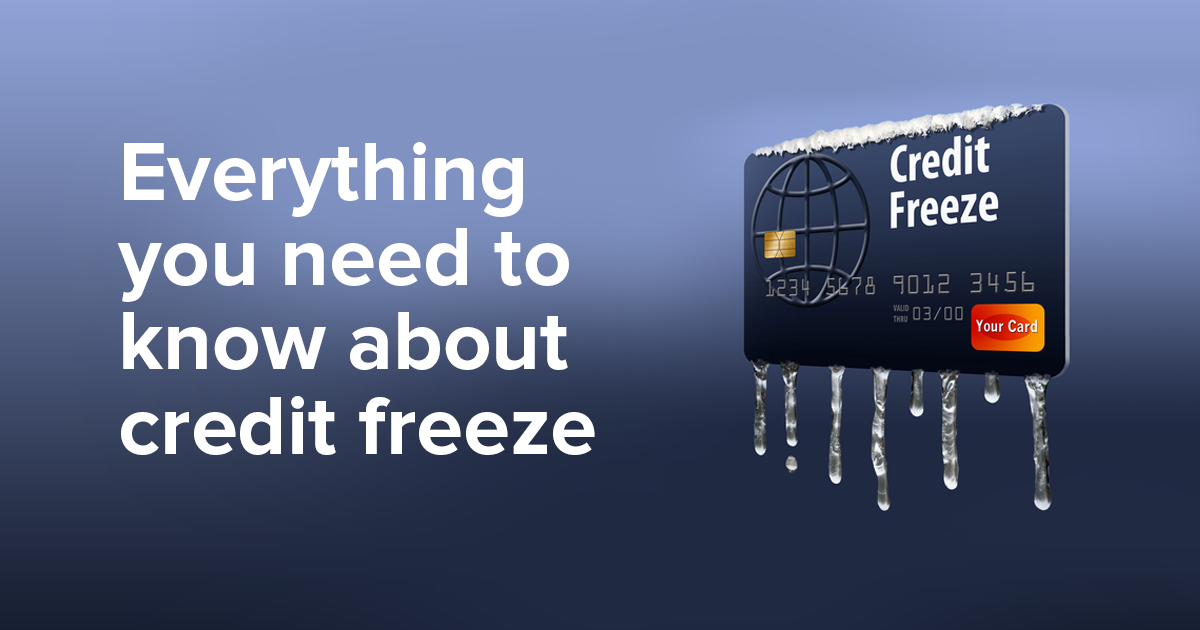 Credit freeze