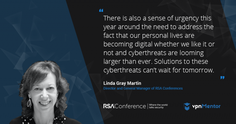RSA Conference 2018 Linda Gray Martin