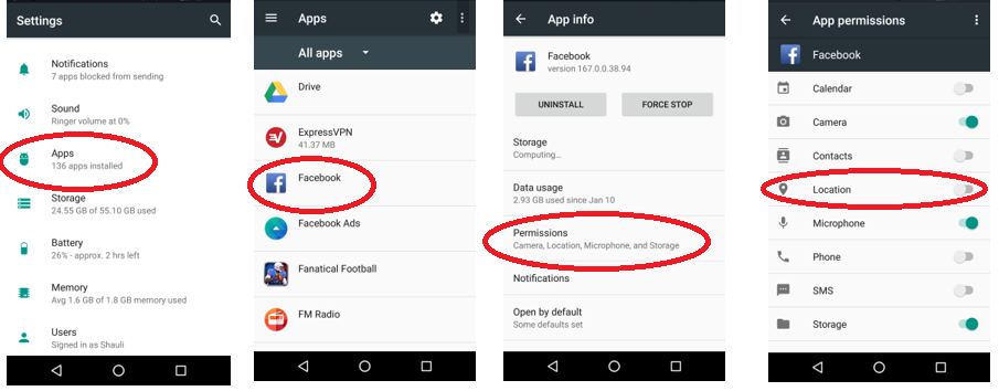 How to change your Facebook permissions on Android