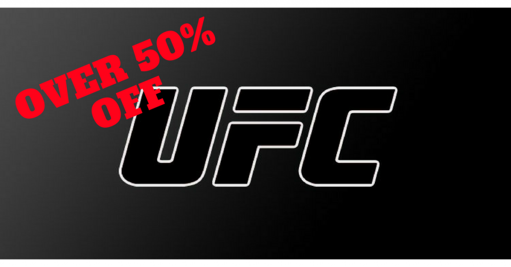 There is No Free UFC, But You Can Get 50% Off