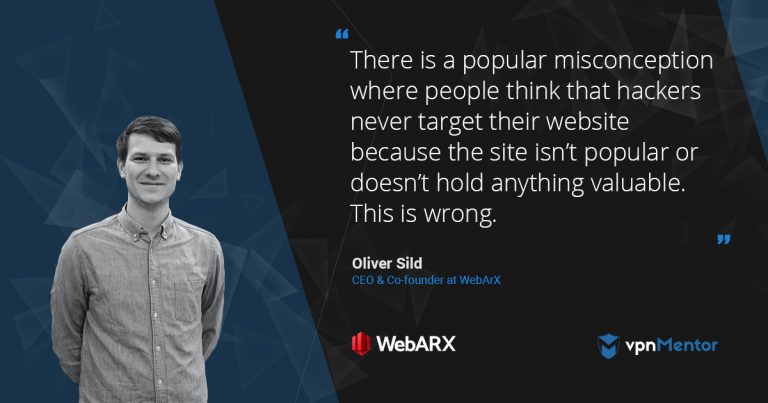 Oliver Slid, CEO of WebARX
