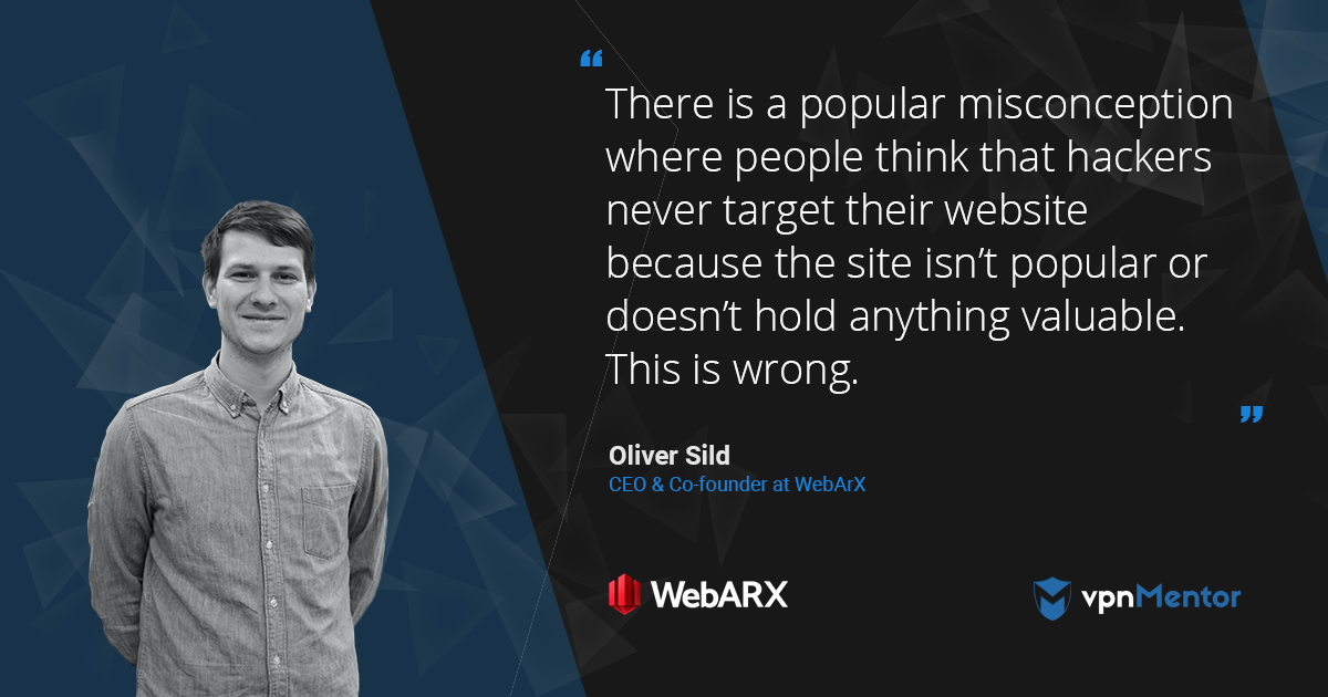 Oliver Slid, CEO of WebARX