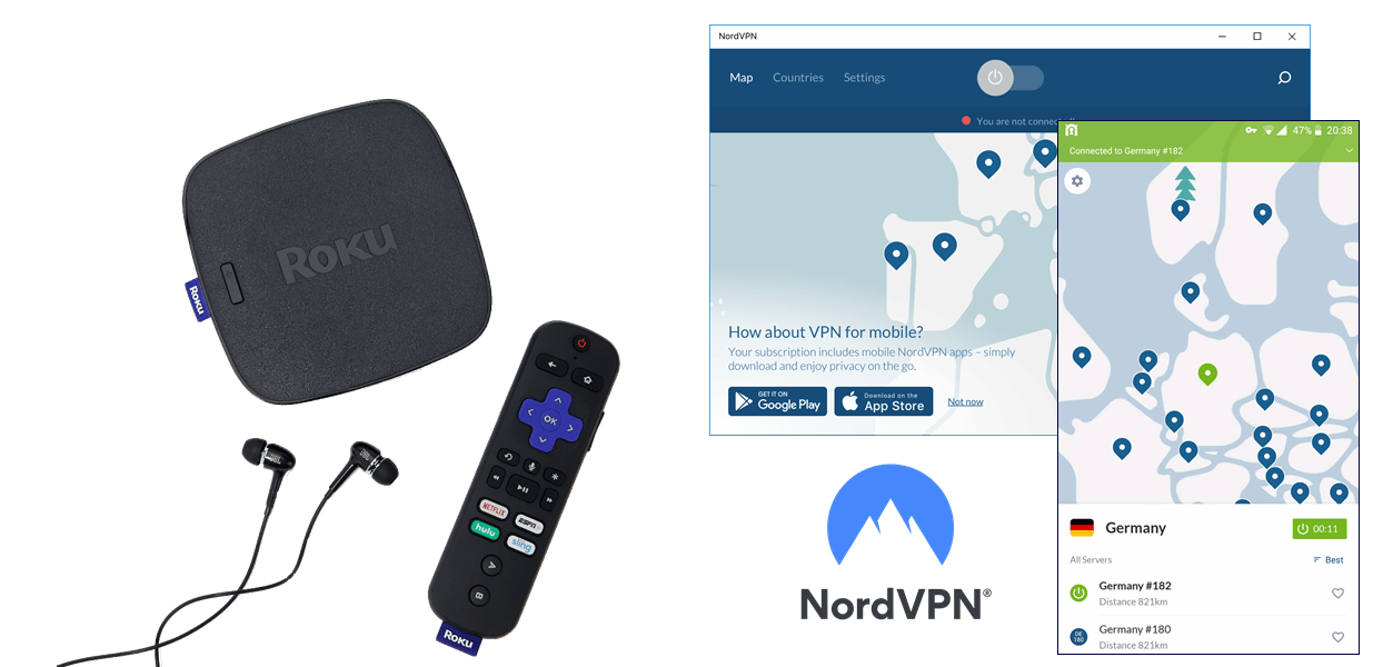 Roku Media Player Stock Images