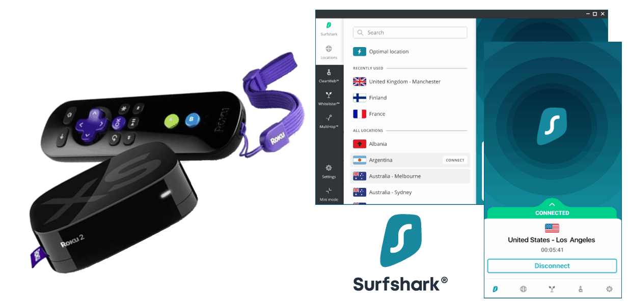 Roku Media Player Stock Images