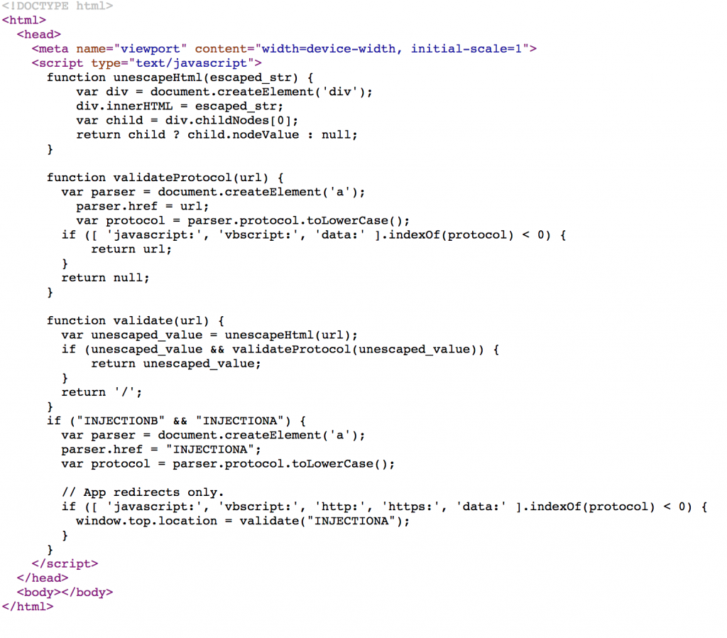 code