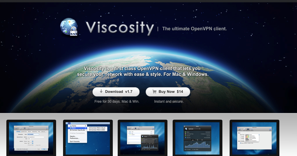 Viscosity OpenVPN client