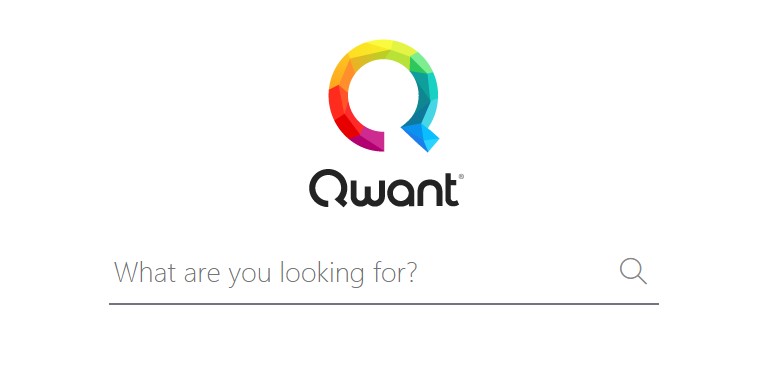 Página de destino Qwant