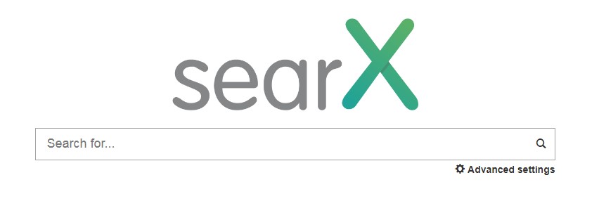 Searx-Landingpage