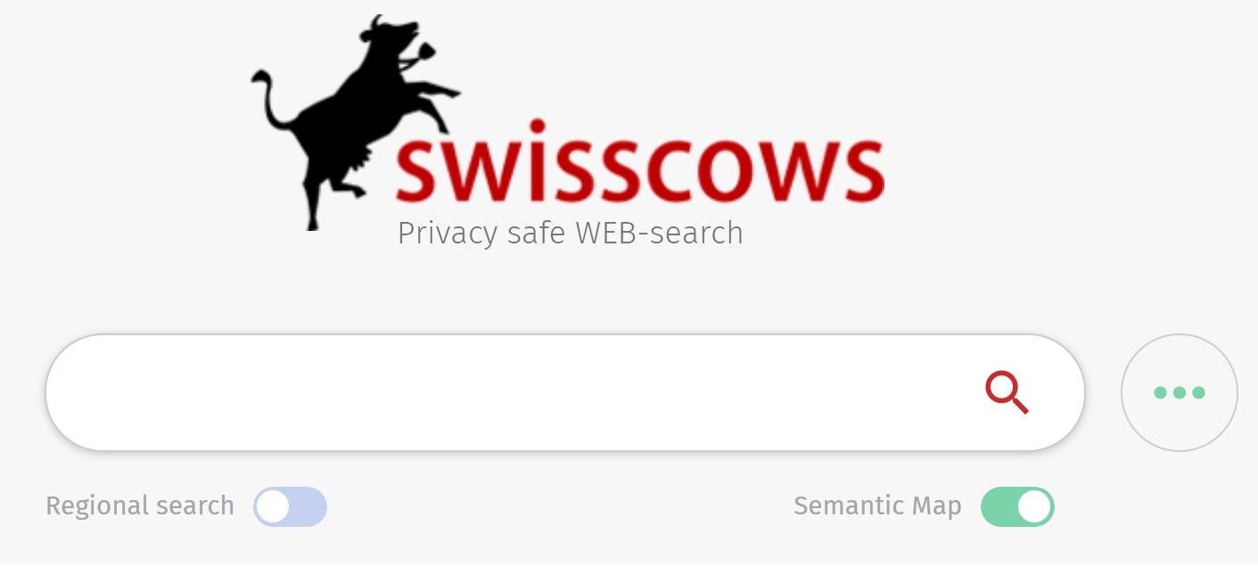 Swisscows Landing Page