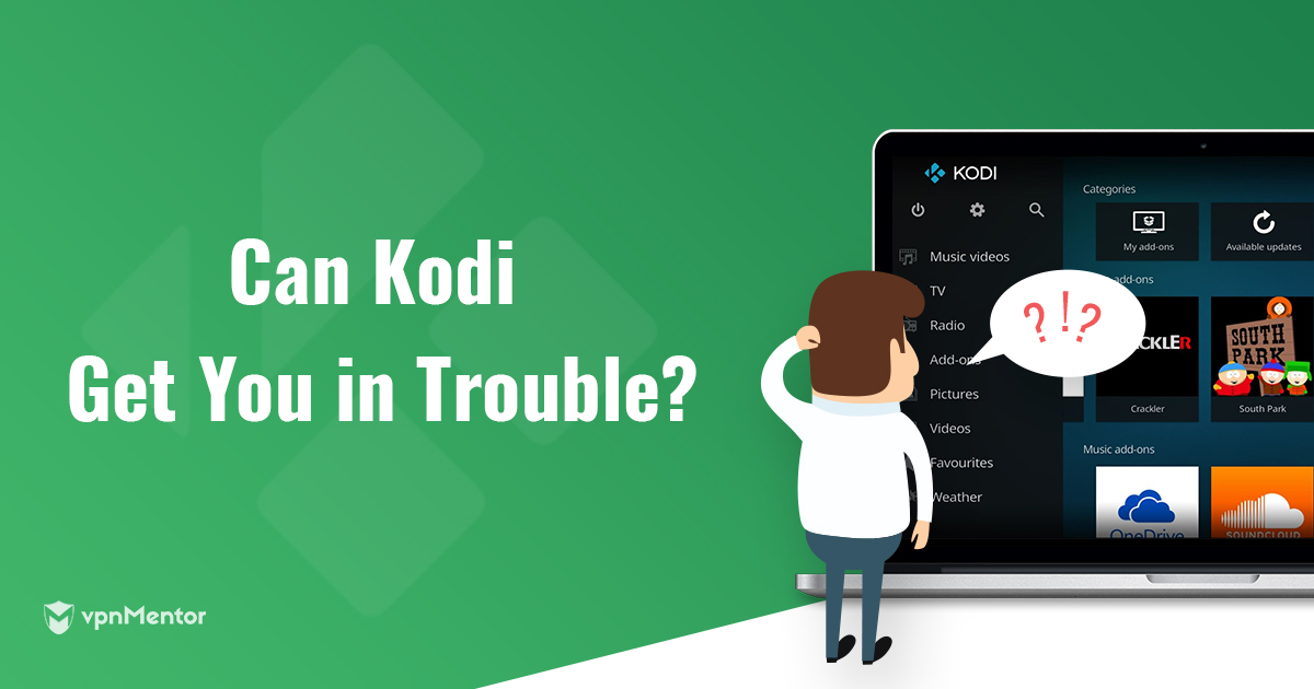 can kodi get you in trouble