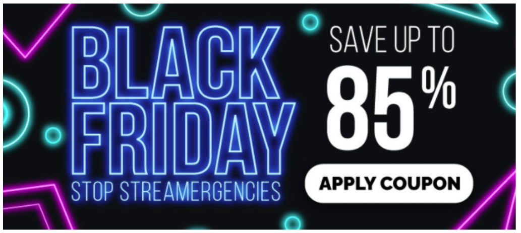 Screenshot of Speedify's Black Friday/Cyber Monday Deal.