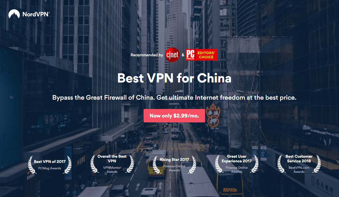 Nordvpn in china
