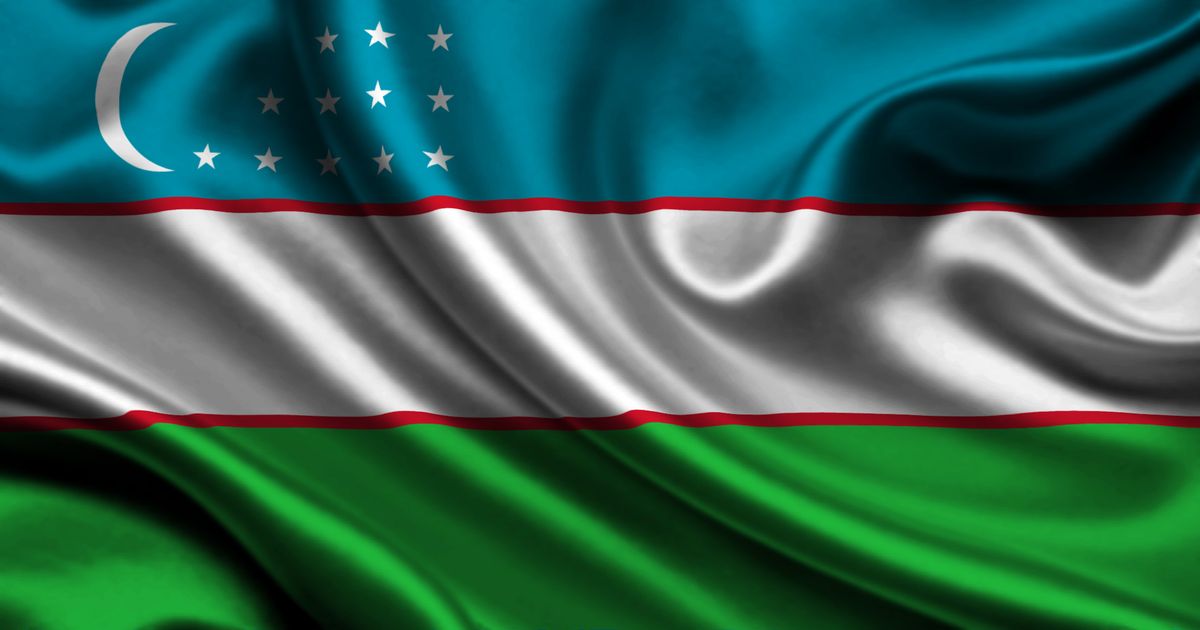Uzbekistan's Flag