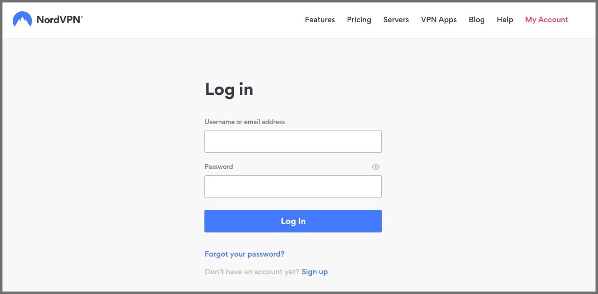 nordvpn login nordvpn login