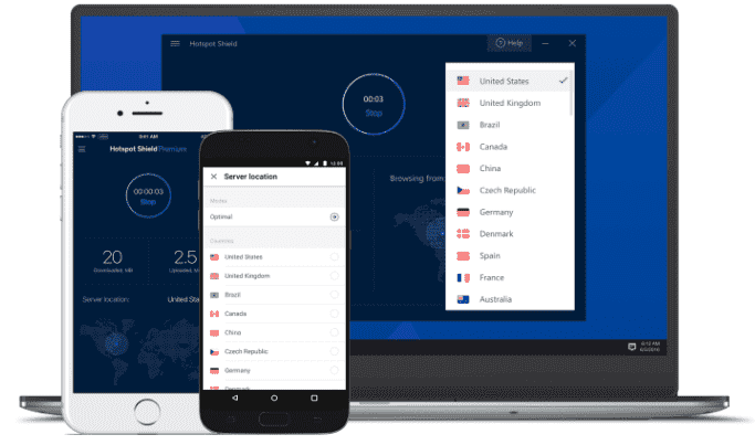 Hotspot Shield Devices