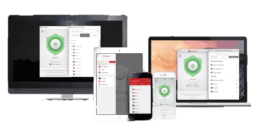 ExpressVPN devices