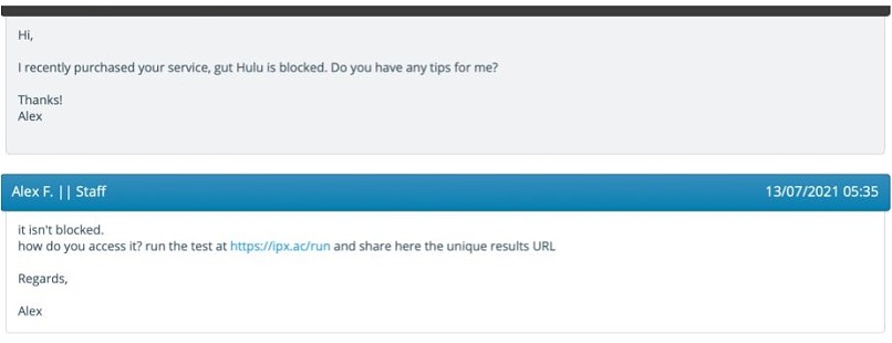 VPN.ac Review Reliability & Support