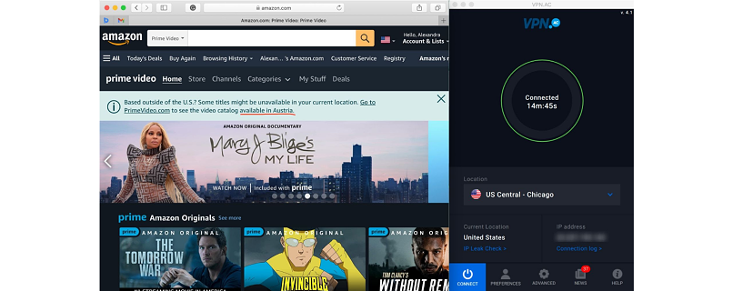 VPN.ac Review Blocked By: US Netflix, Hulu, Amazon Prime Video