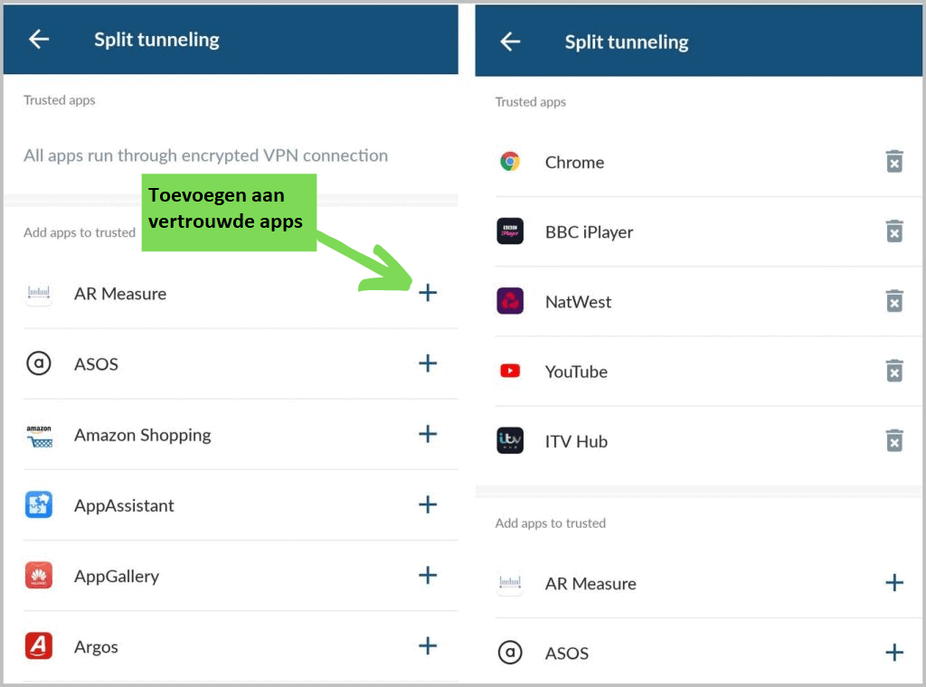 NordVPN review split tunneling