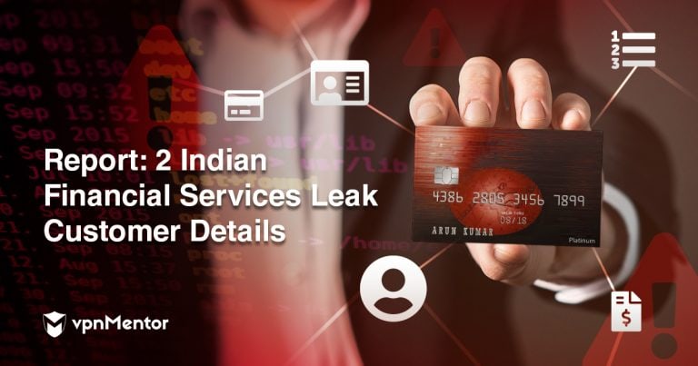 Report: Data Leaked from 2 Indian Financial Service Sites