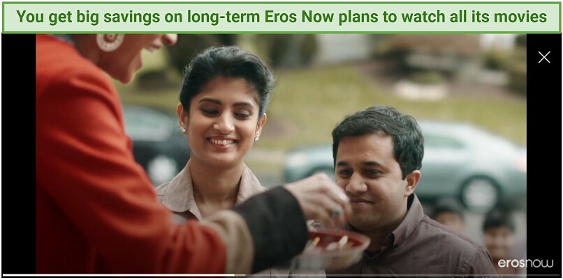 a screenshot of a Hindi show streaming on Eros Now
