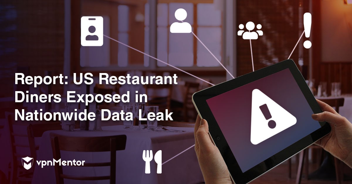 Report: Mobile Payments Provider Leaks Data of US Restaurant Diners Nationwide