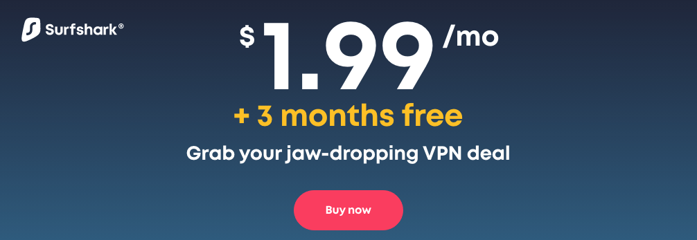 Black Friday Surfshark deal