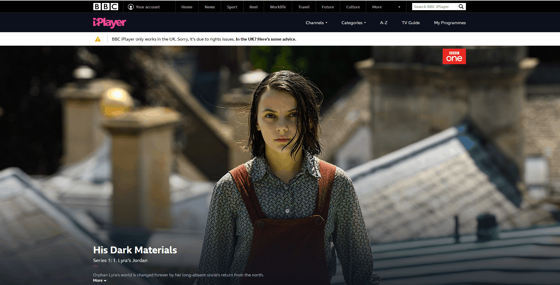 Season His Dark Material Stream His Dark Materials: The Golden - Main Image