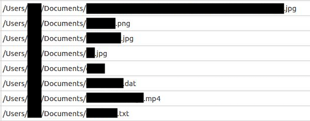 Data Deposit Box leaked file names