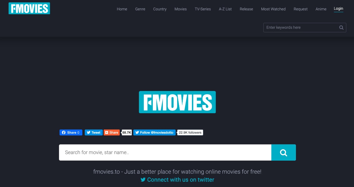 FMovies Homepage