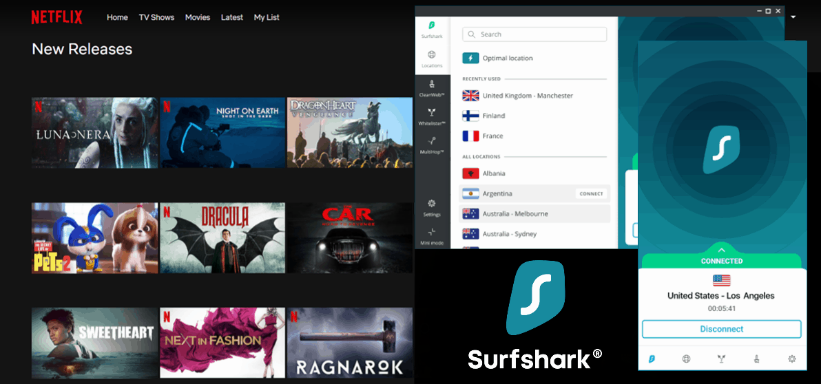 surfshark netflix not working