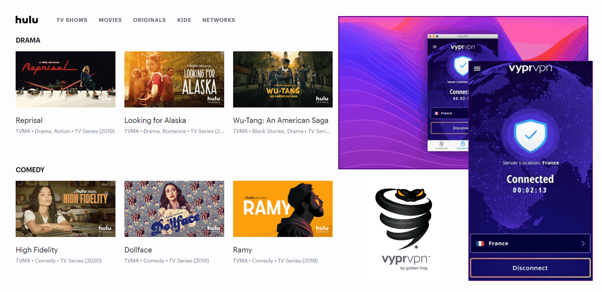Hulu Website Screenshot