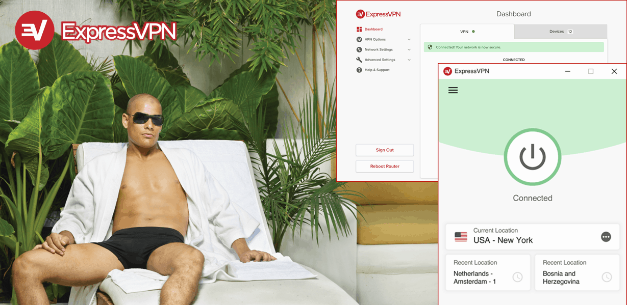 Man sitting provocatively by pool