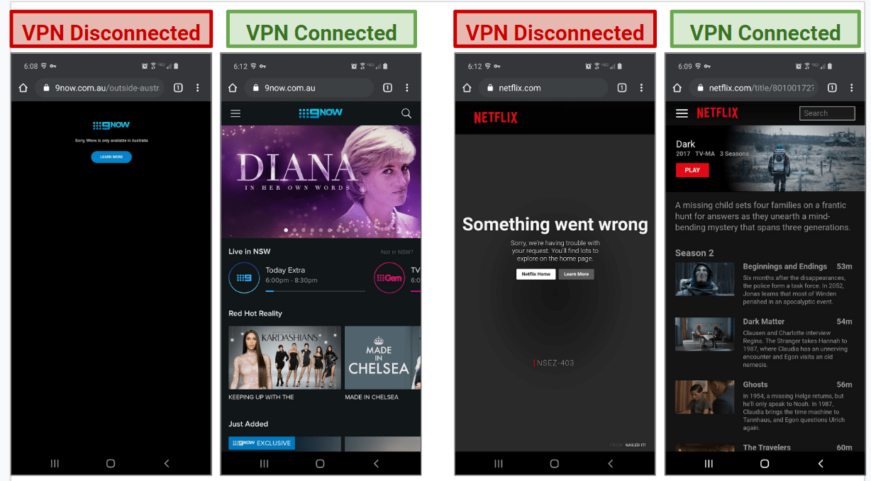 Streaming with Savage VPN