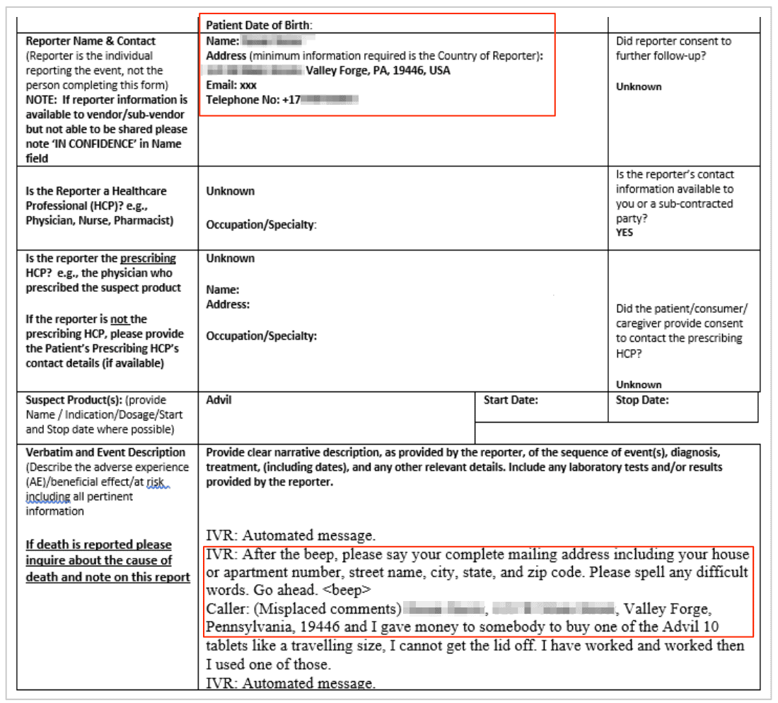 pfizer data leak