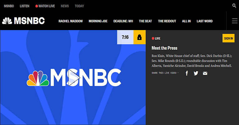 3 Best VPNs for MSNBC: Watch from Anywhere in 2023